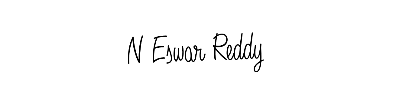 This is the best signature style for the N Eswar Reddy name. Also you like these signature font (Angelique-Rose-font-FFP). Mix name signature. N Eswar Reddy signature style 5 images and pictures png